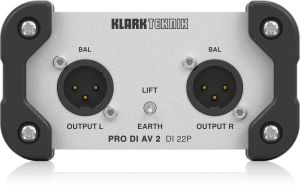 Klark Teknik DI 22P пассивный стерео директ-бокс в Нефтекамске